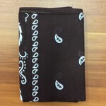 Bandana Paisley Patterned Brown