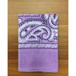 Bandana Paisley Patterned Lilac