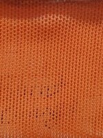 Stretch Mesh Plain  Burnt Orange