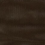 Stretch Mesh Plain  Chocolate