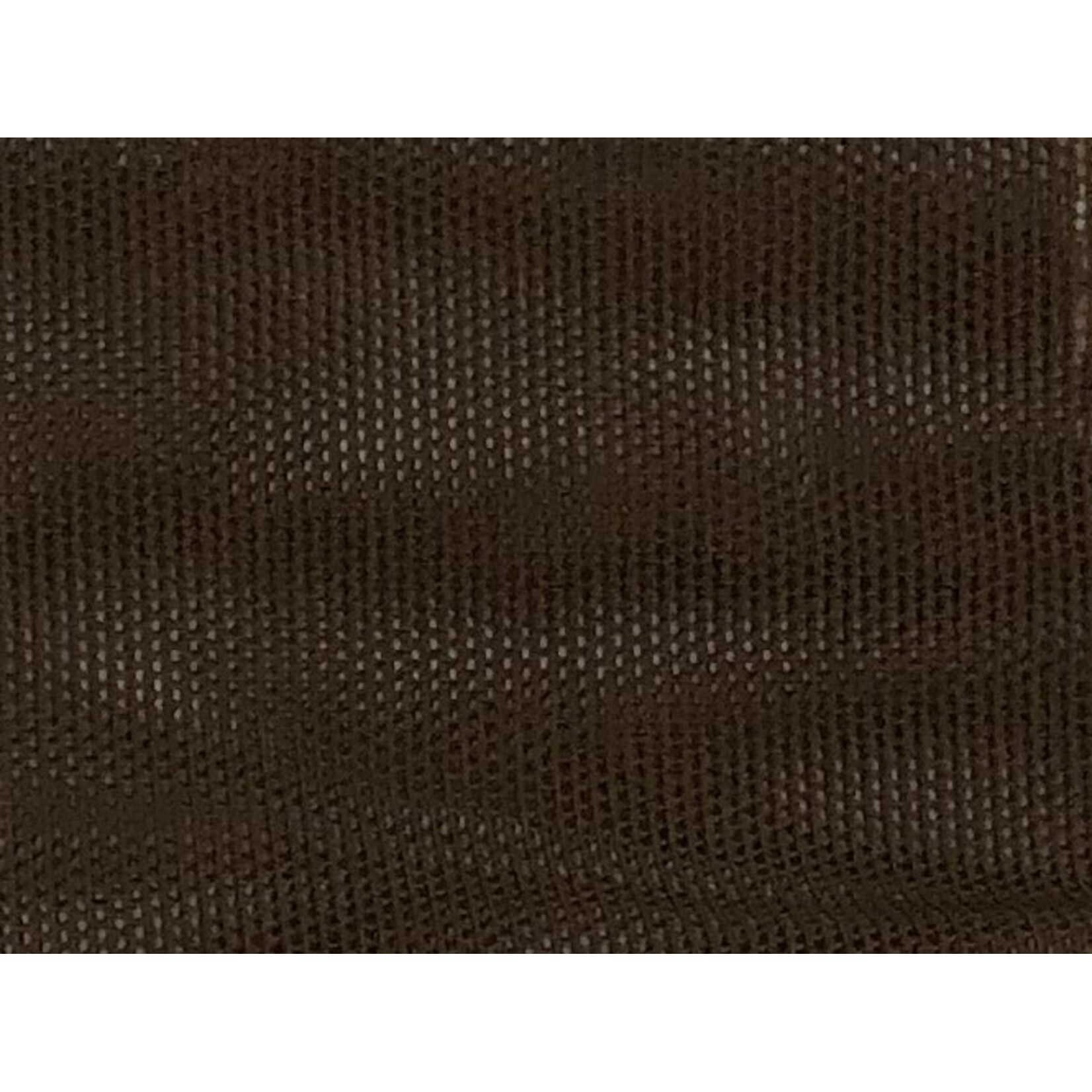 Stretch Mesh Plain  Chocolate