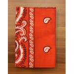 Bandana Paisley Patterned Orange