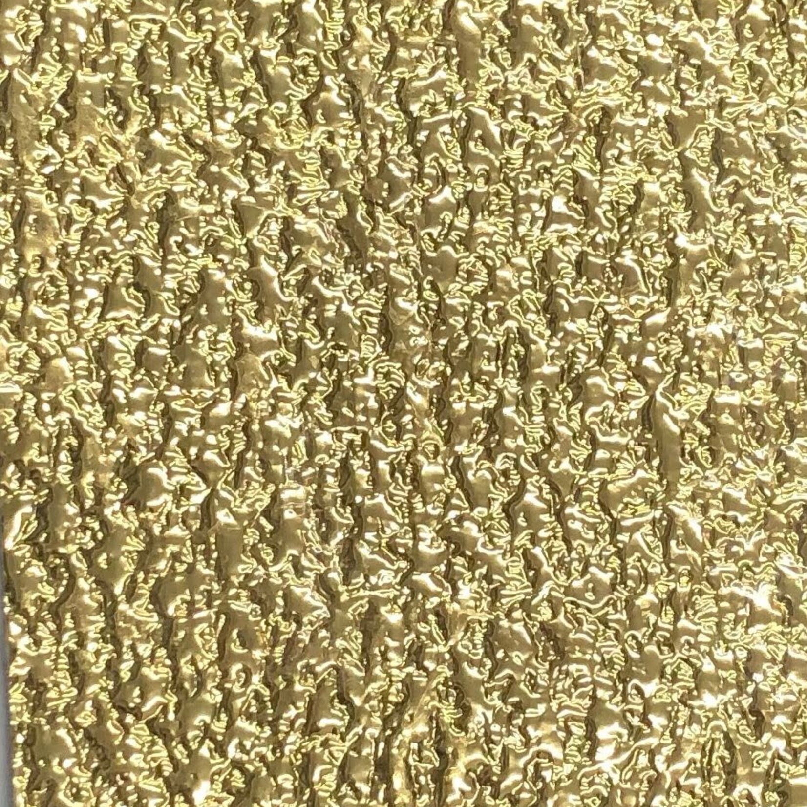Pattern Nugget Leatherette with Fleece Backing Gold