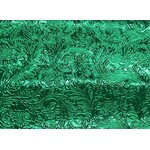 Pattern Western Leatherette with Fleece Backing Green
