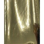 Smooth Leatherette with Fleece Backing Gold