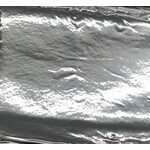 Smooth Leatherette with Fleece Backing  Silver