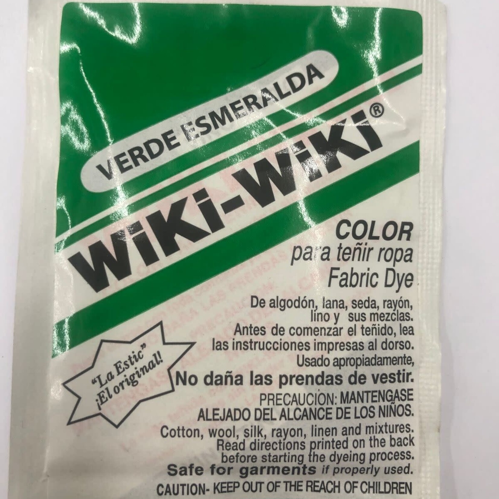 Wiki-Wiki Fabric Dye Emerald Green(Verde Esmeralda)