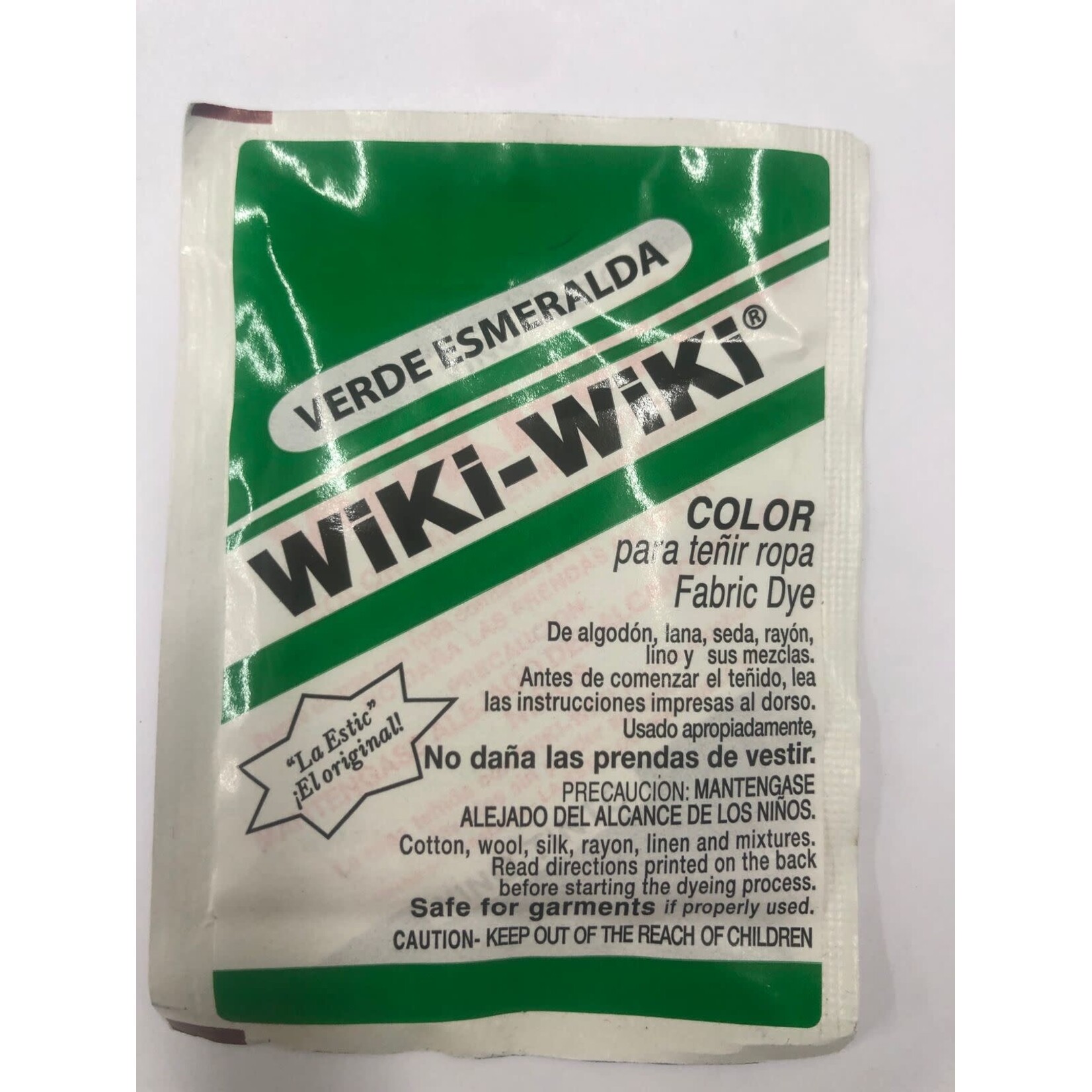 Wiki-Wiki Fabric Dye Emerald Green(Verde Esmeralda)