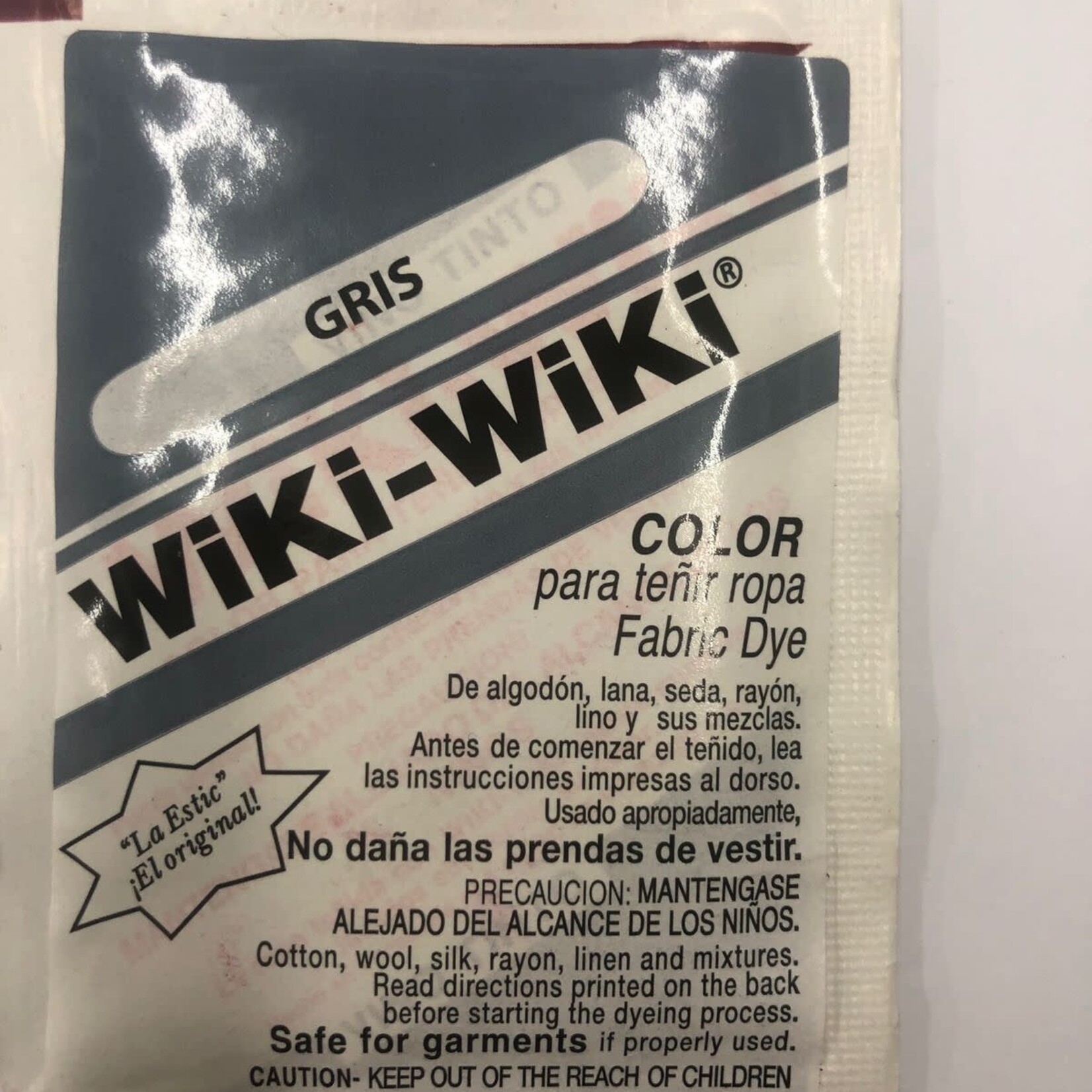 Wiki-Wiki Fabric Dye Grey (Gris)