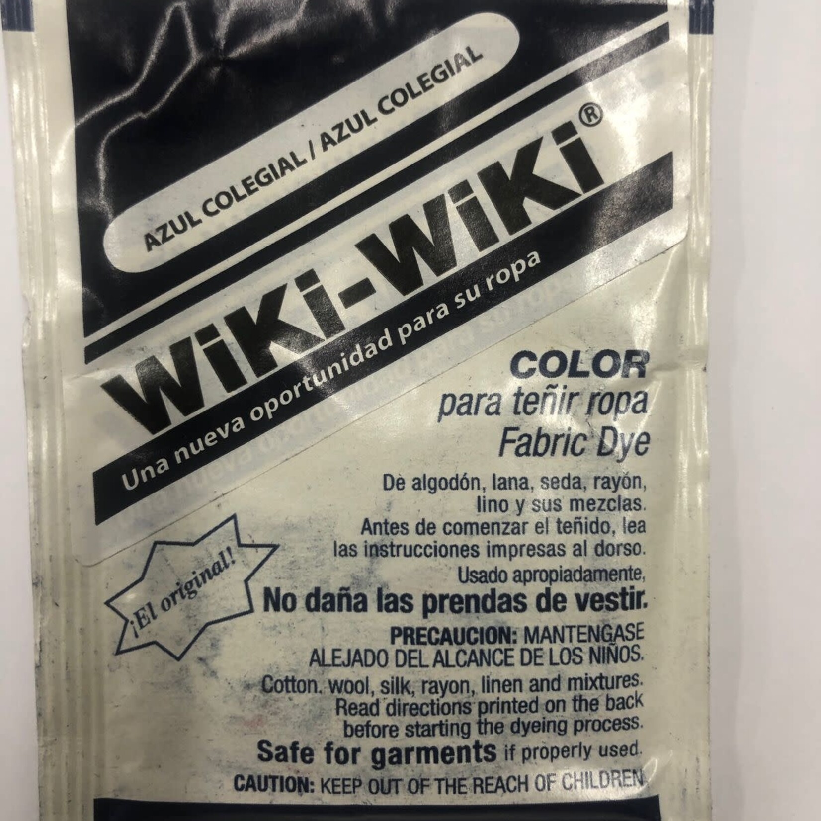 Wiki-Wiki Fabric Dye Midnight/Scholar blue (Azul Colegial)
