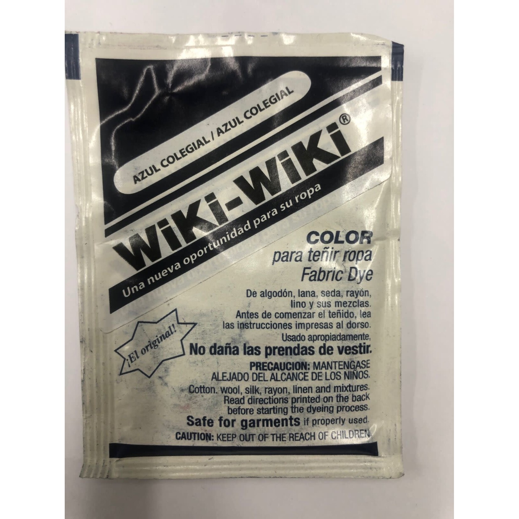 Wiki-Wiki Fabric Dye Midnight/Scholar blue (Azul Colegial)