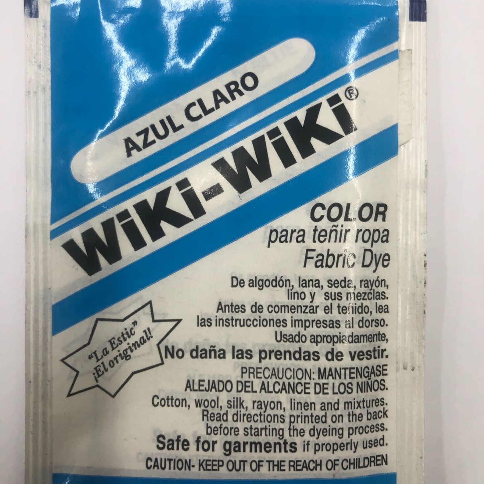 Wiki-Wiki Fabric Dye Light Blue(Azul Claro)