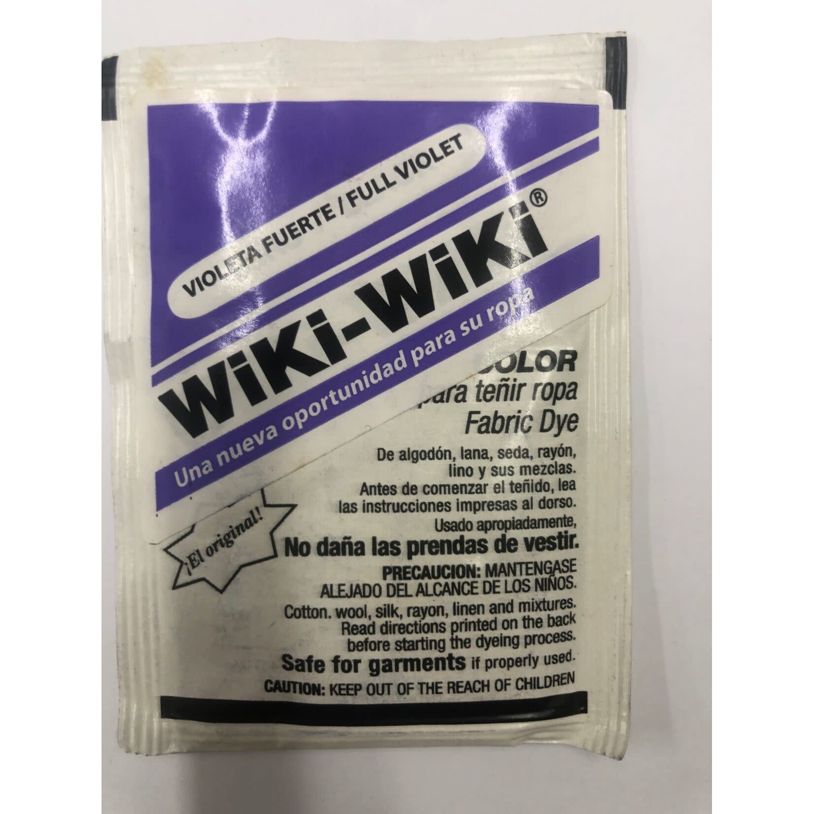 Wiki-Wiki Fabric Dye Purple (Morado)