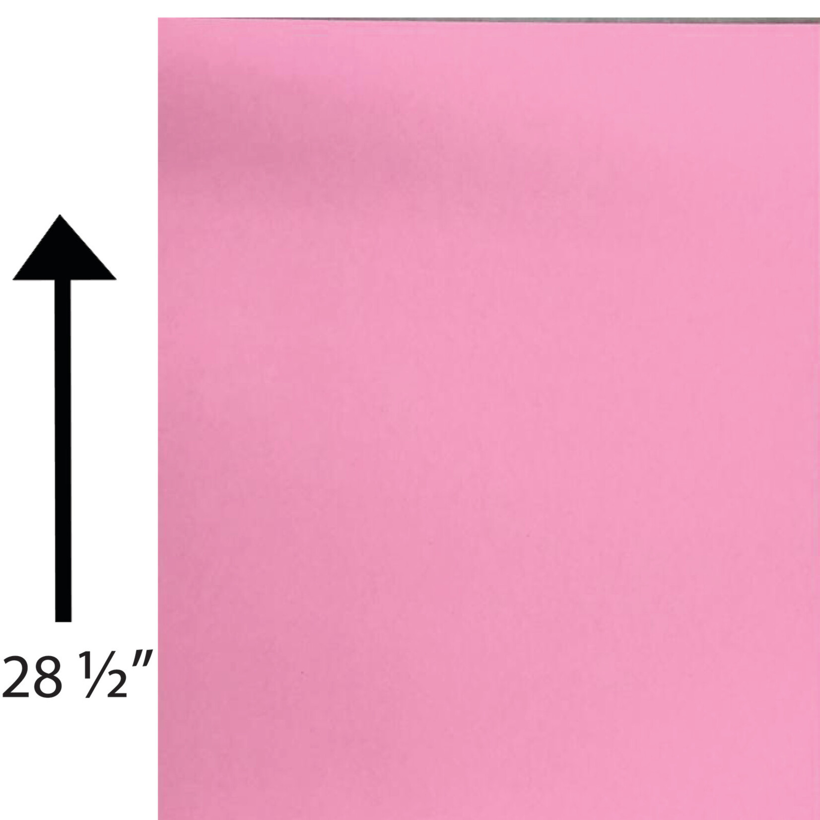 Bristol Board 240 GSM 22.5 x 28.5 Inches Pink