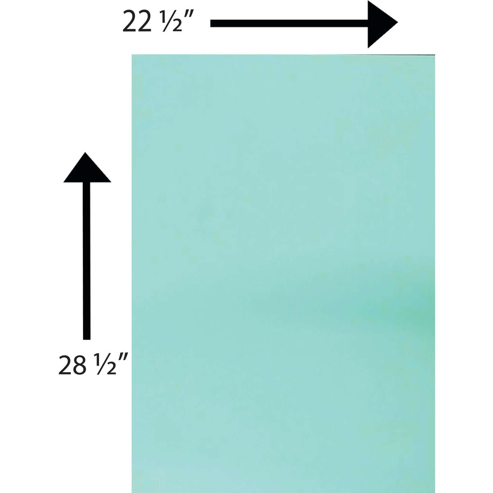 Bristol Board 240 GSM 22.5 x 28.5 Inches Green