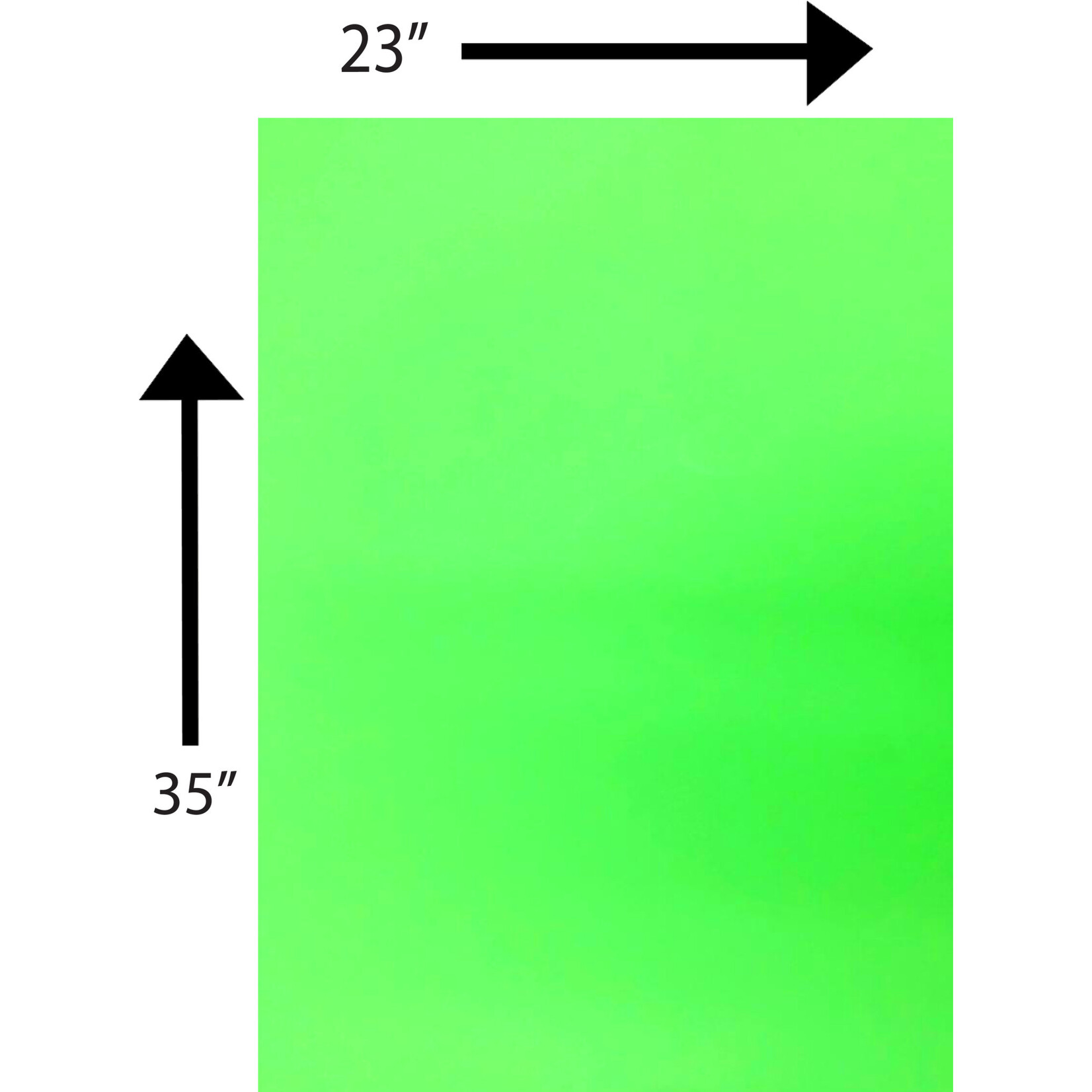 Bristol Board 176GSM 23 x 35 Inches Emerald Green