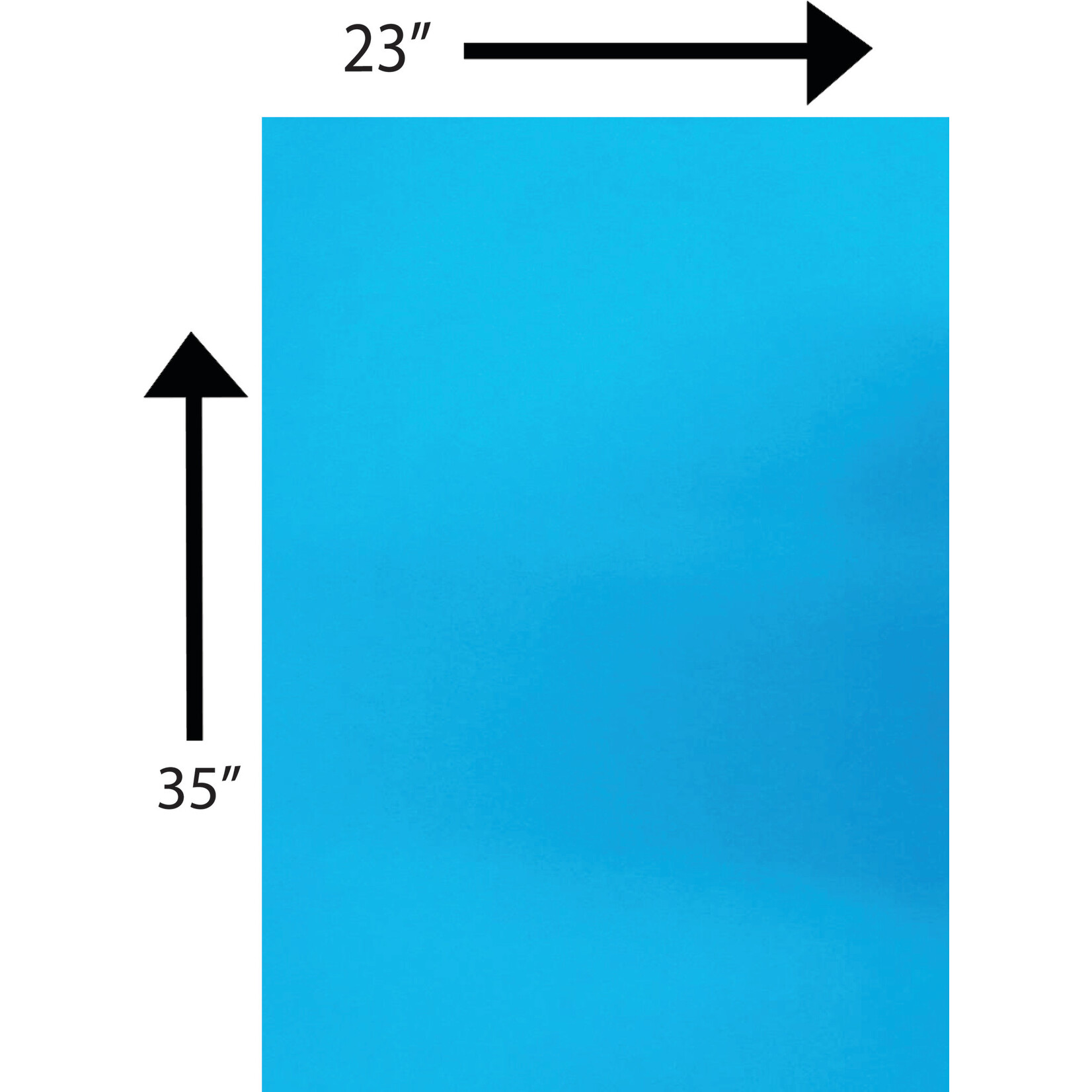 Bristol Board 176GSM / 180GSM 23 x 35 Inches Blue