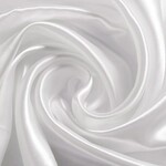 Satin Polyester 58 - 60 Inches  White