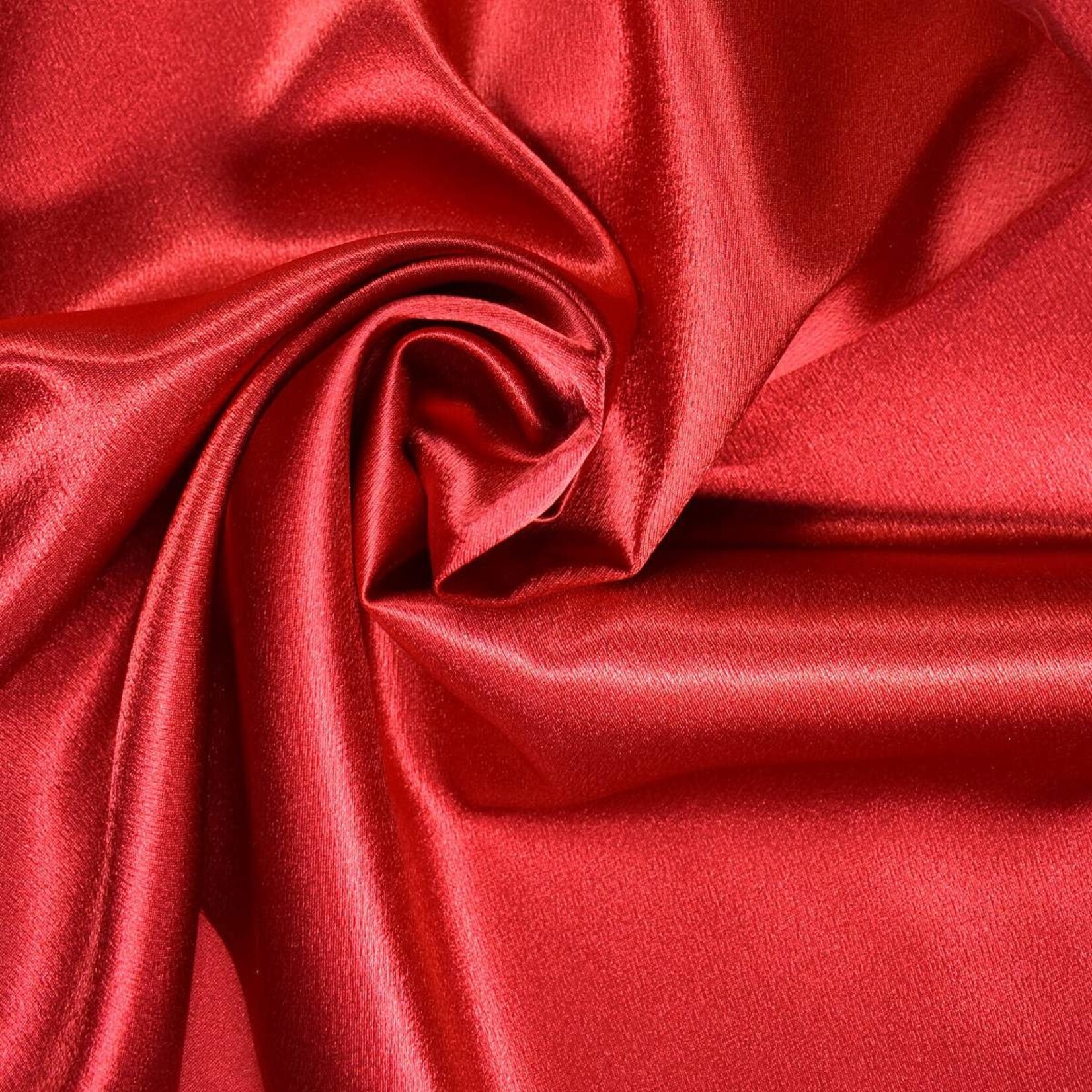 Satin Polyester 58 - 60 Inches  Red