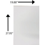 Stag blank 10Ply 19.88 x 27.95 Inches White