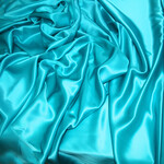Satin Polyester 58 - 60 Inches  Teal (#16/122)