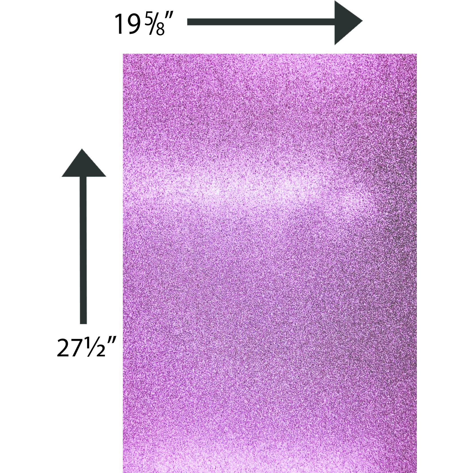 Glitter Card Stock 360 GSM 19 5/8 x 27 1/2 Inches Light Pink