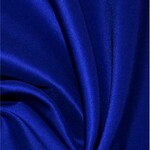 Satin Polyester 58 - 60 Inches  Royal Blue