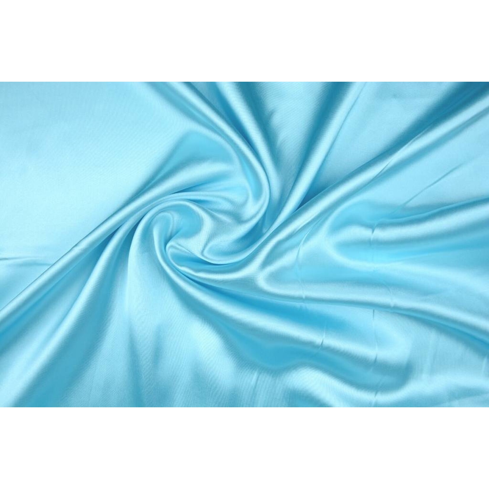 Satin Polyester 58 - 60 Inches  Light Blue