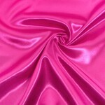 Satin Polyester 58 - 60 Inches  Hot Pink
