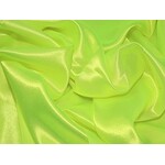 Satin Polyester 58 - 60 Inches  Fluorescent Yellow