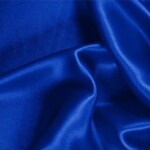 Satin Polyester 58 - 60 Inches  Electric Blue