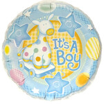 18" 2 Sided Printed Mylar Balloon It's A Boy 2