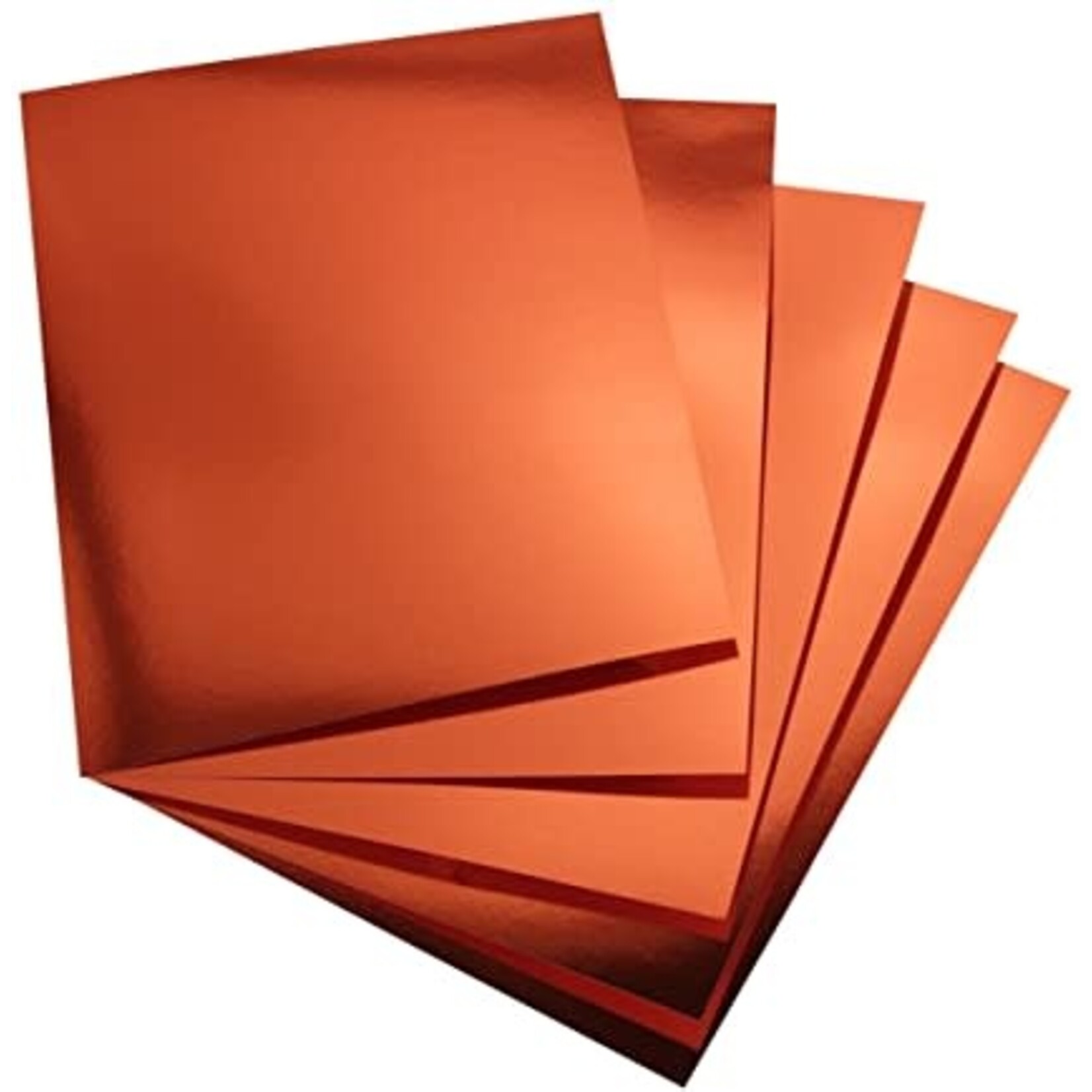 Foil Board 20x26 Inches 10PPT (Thin) Red Copper (Bronze)