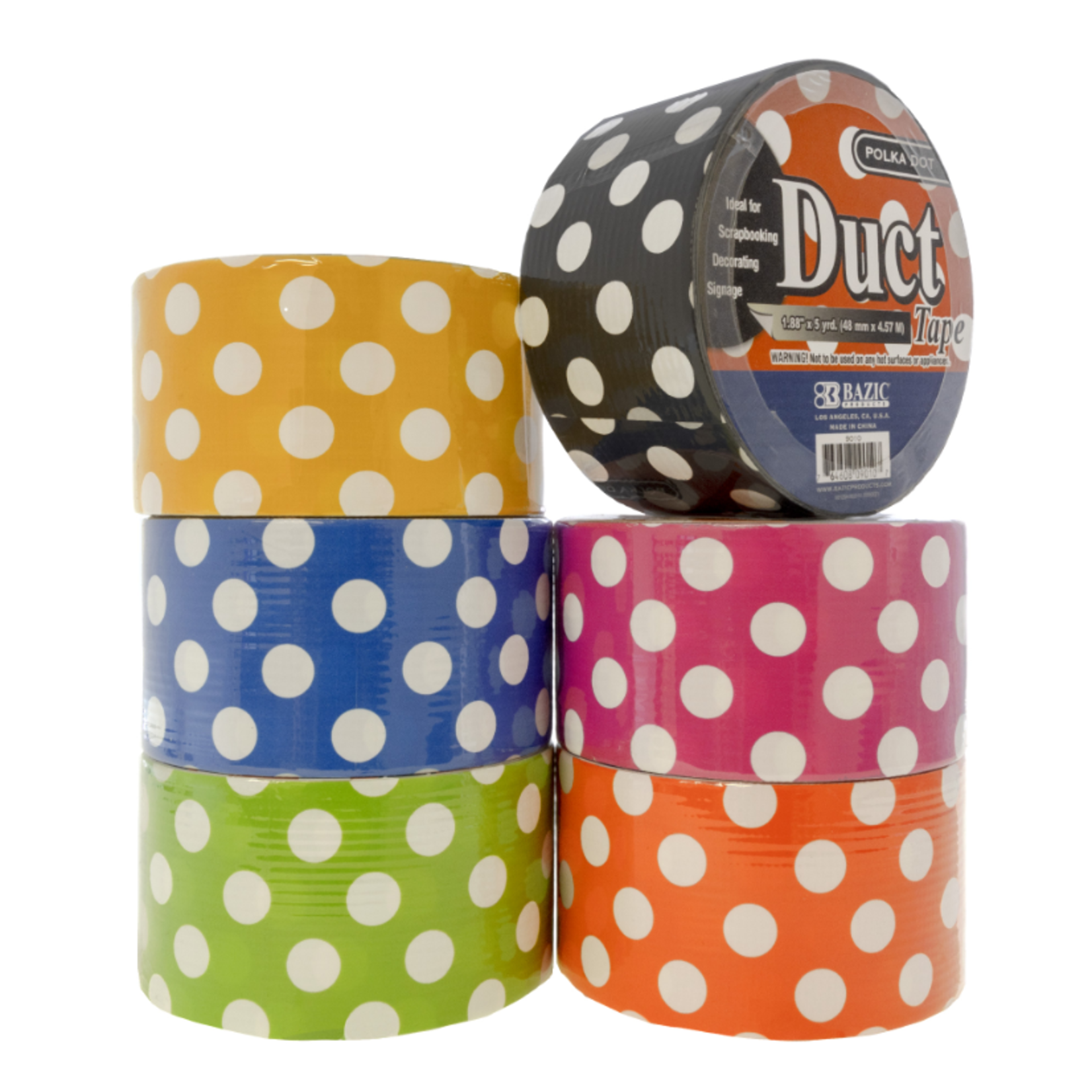 Duct Tape Polka Dot Series 1.88" x 5 yards