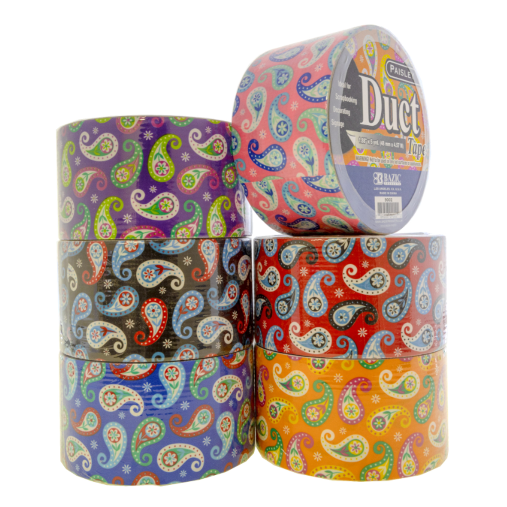 Duct Tape Paisley Series 1.88" x 5 yards