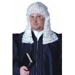White Judge Wig White