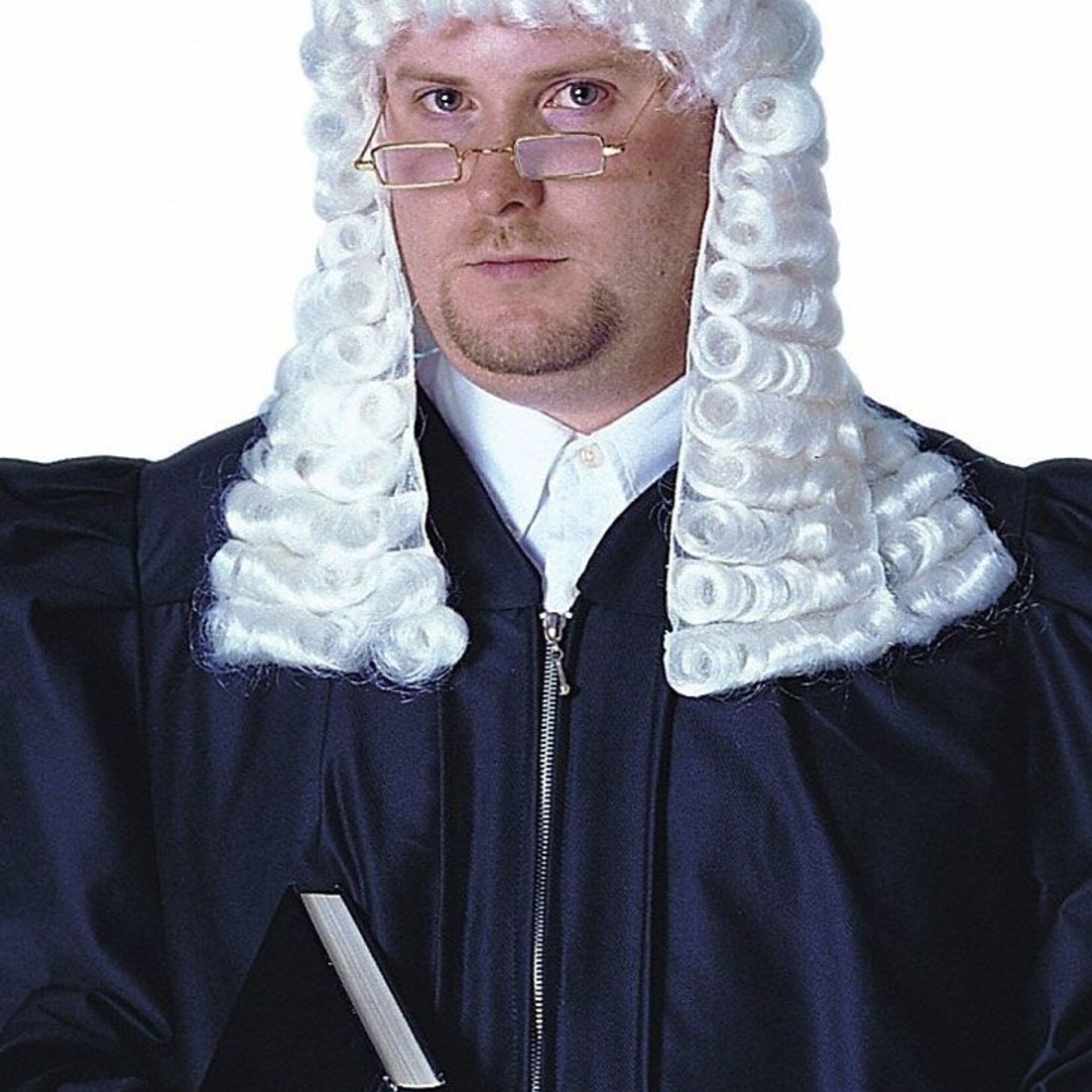 White Judge Wig White