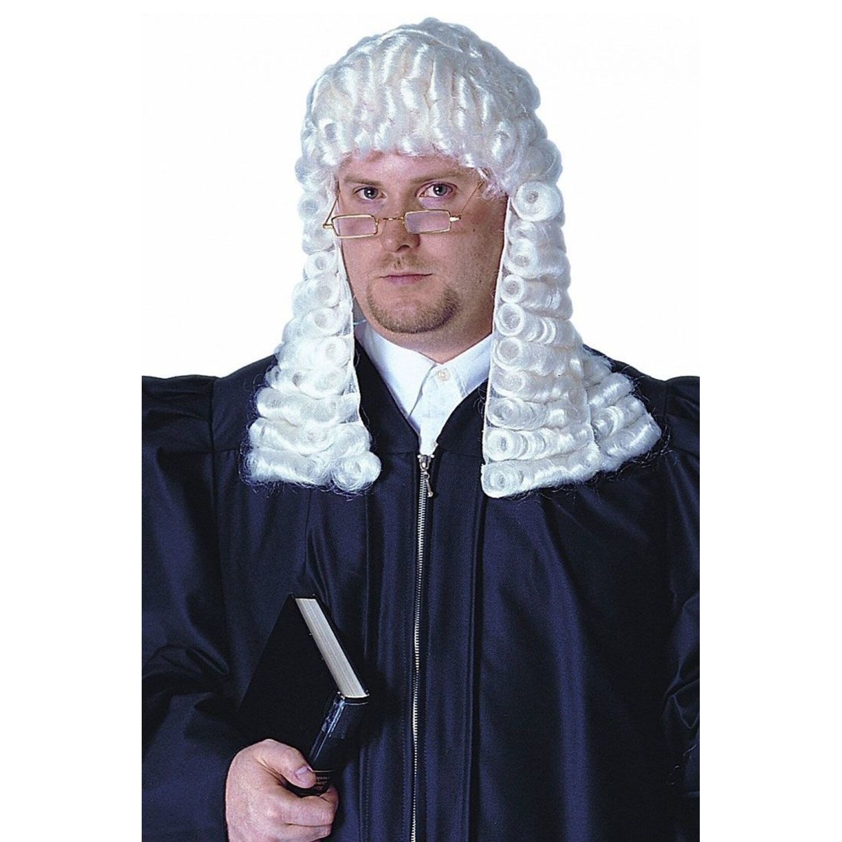 White Judge Wig White
