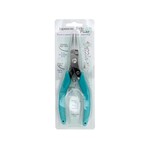 Dazzle-It Japanese Style Pliers Green & Silver 5.5 Inches Flat Nose