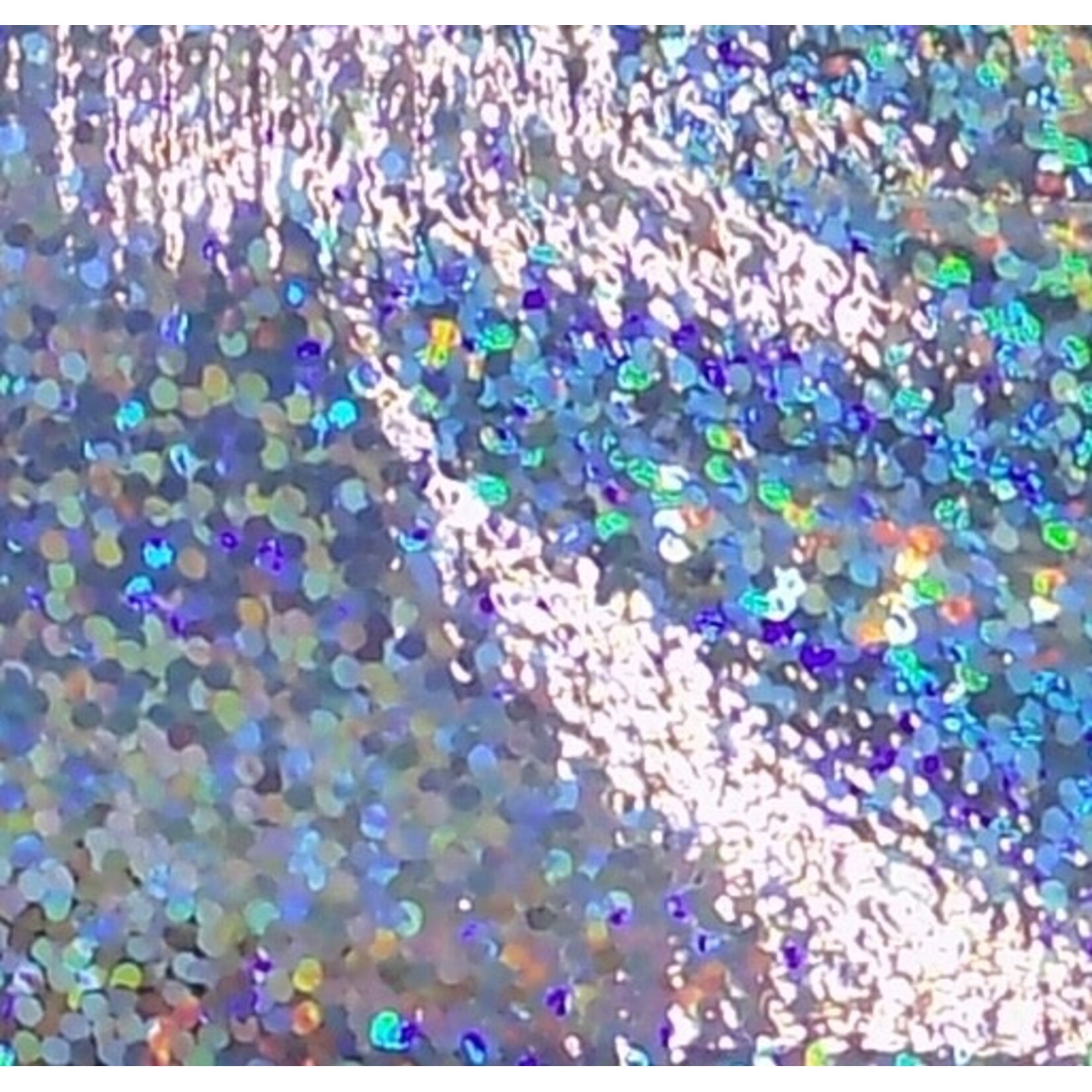 Tricot Lame Sparkle/Dots 45 Inches Silver