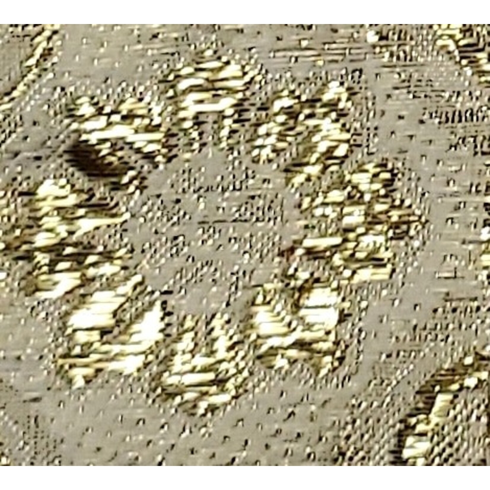 Floral Pattern 2 Brocade Lame - Gold 208