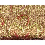 Metallic Floral Brocade Lame - Pink & Gold