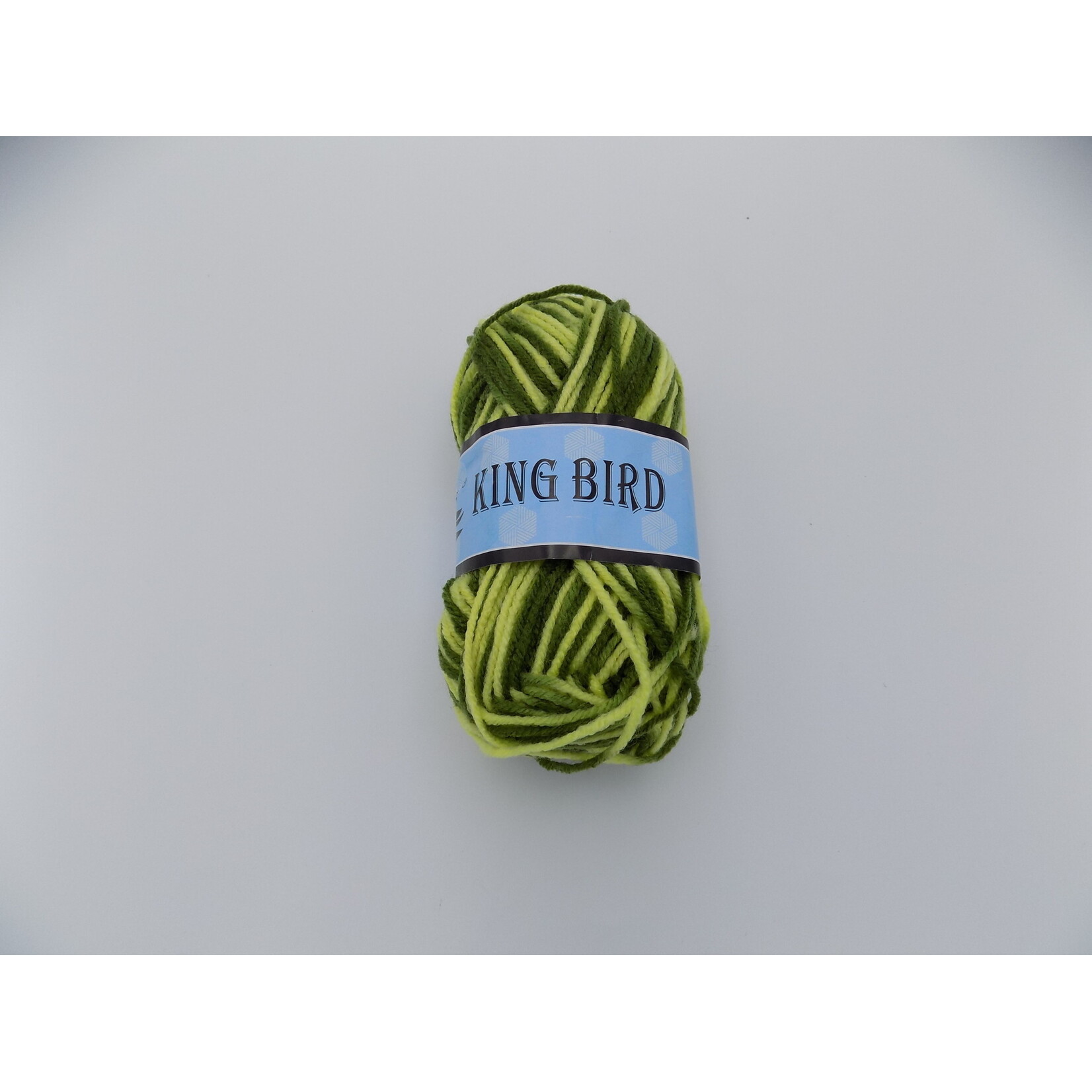 King Bird Variegated Wool 50g Yellow, Green