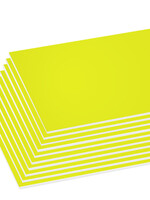 Fluorescent Yellow Foam Board 20  X 30 Inches