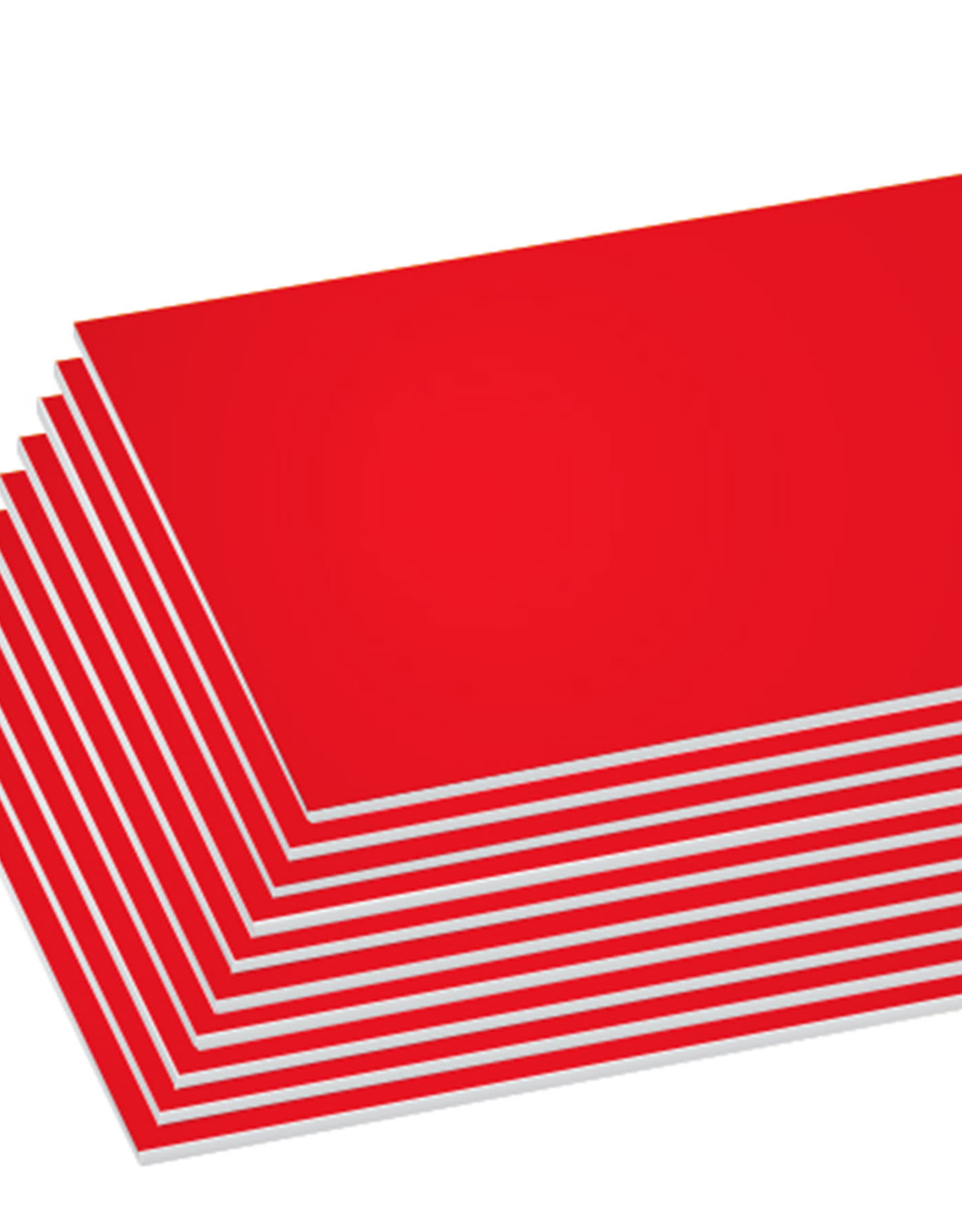 Foam Board 20 x 30 Inches Red Samaroo's Limited