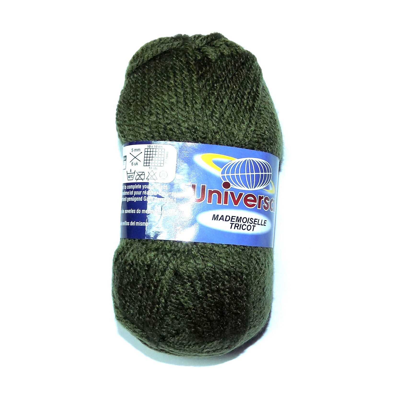 Universal Mademoiselle Tricot Wool 50 grams Army Green