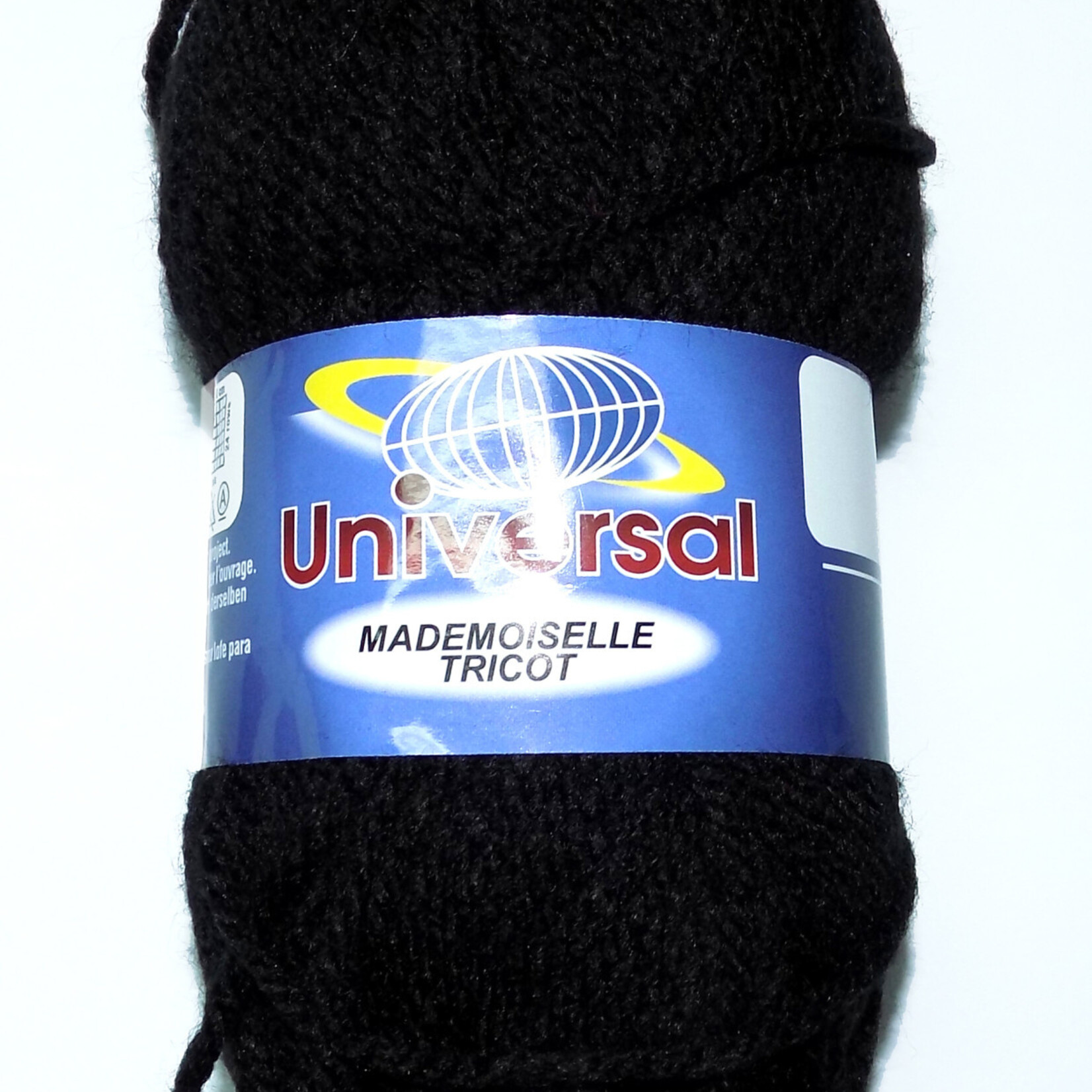 Universal Mademoiselle Tricot Wool 50 grams Black