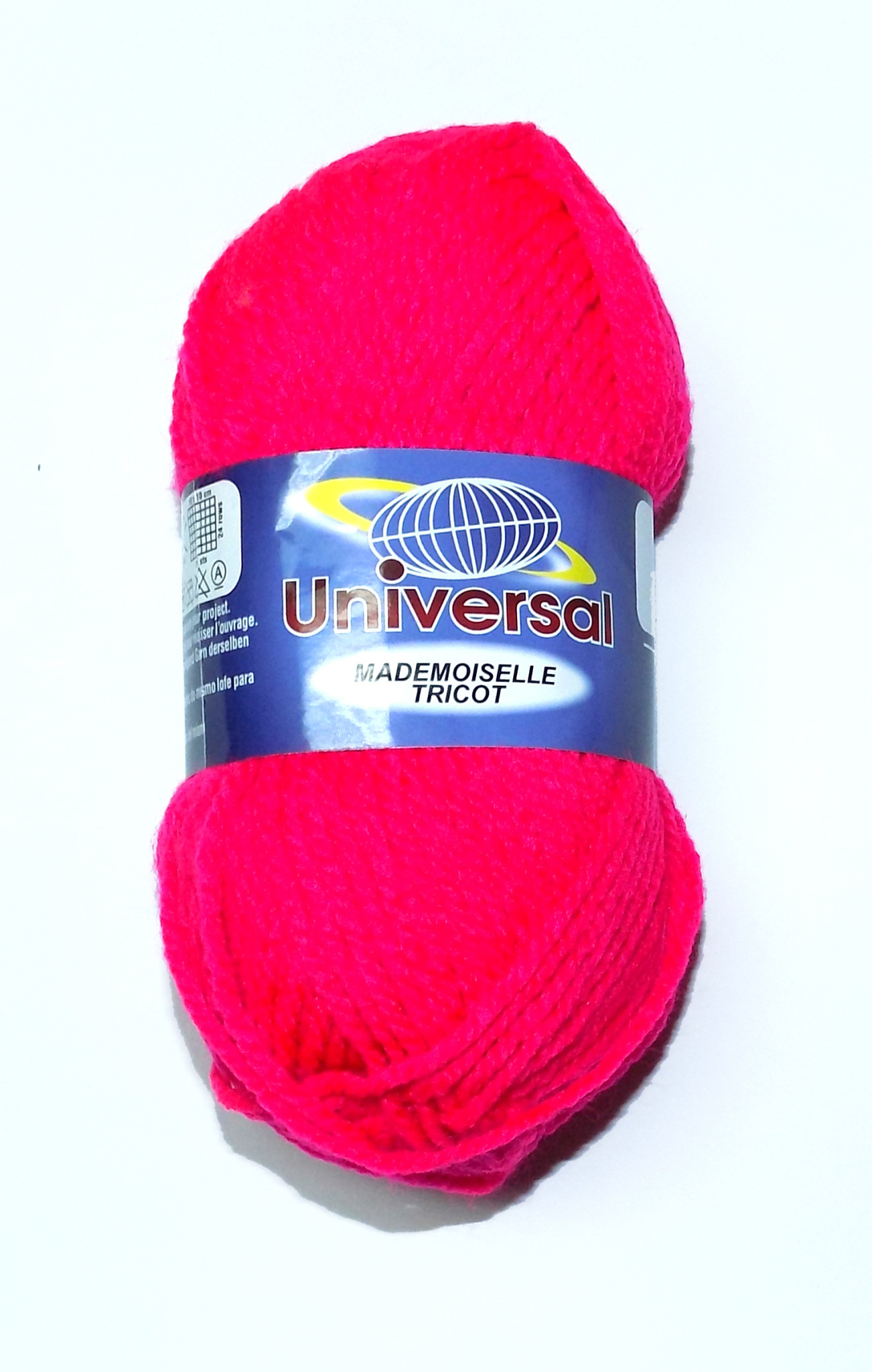 Universal Mademoiselle Tricot Wool 50 grams Fuchsia - Samaroo's