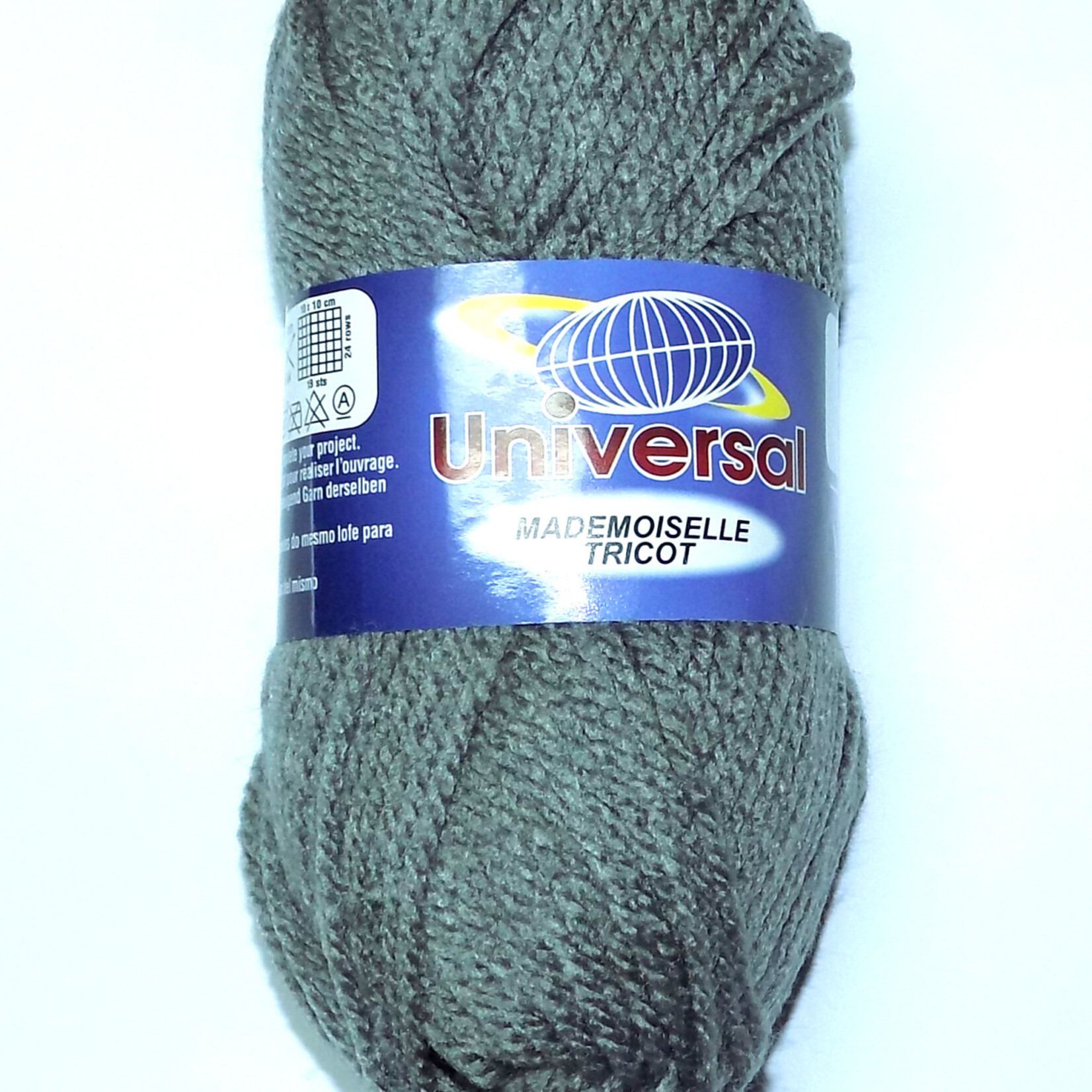 Universal Mademoiselle Tricot Wool 50 grams Grey