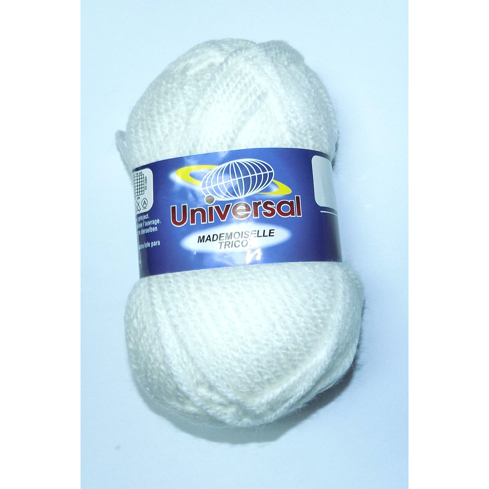 Universal Mademoiselle Tricot Wool 50 grams White